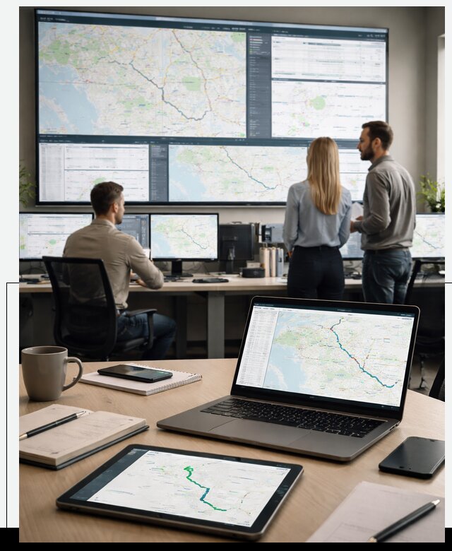 Трекинг грузов и Fleet Management, мониторинг автопарка в Нижневартовске