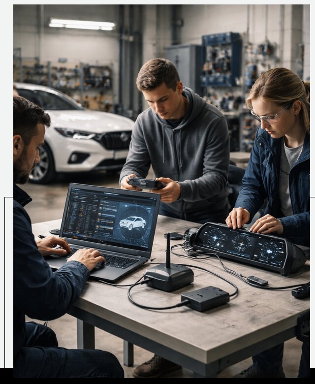 Разработка Connected Car и ПО для автопрома в Нижневартовске