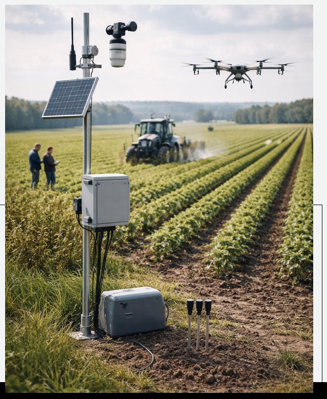 Разработка IoT мониторинга полей в Нижневартовске от 8806 р. | АвикейНжт